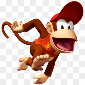 Diddy Kong, HD Png Download - donkey kong png