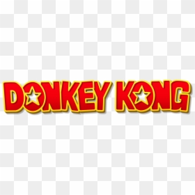 Donkey Kong Logo Original, HD Png Download - donkey kong png
