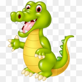 Jacaré Desenho Png, Transparent Png - alligator png