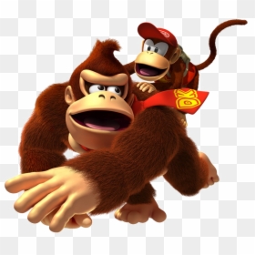 Donkey Kong Und Diddy Kong, HD Png Download - donkey kong png
