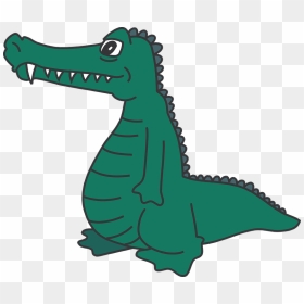 Standing Crocodile Clipart, HD Png Download - alligator png