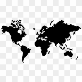 Icon Of World Map, HD Png Download - map icon png