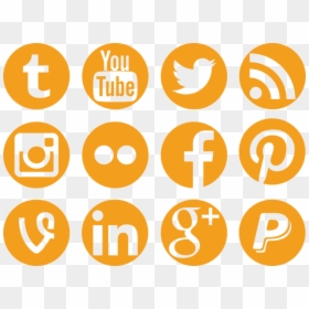 Hd Social Media Icons Png, Transparent Png - social icons png
