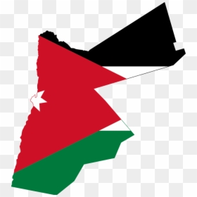 Jordan Country Flag Map, HD Png Download - map icon png