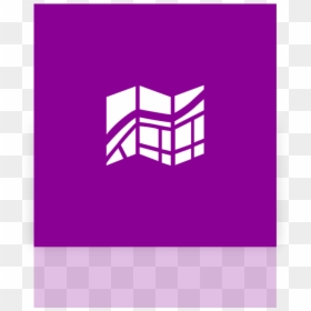 Windows 8 Maps Logo, HD Png Download - map icon png