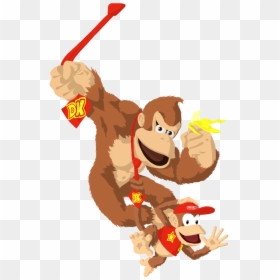 Cartoon, HD Png Download - donkey kong png