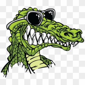 Gator With Sunglasses, HD Png Download - alligator png