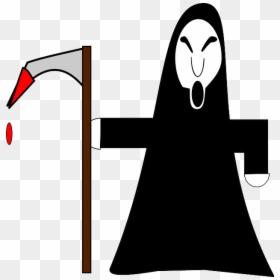 Grim Reaper Cartoon Png, Transparent Png - reaper png