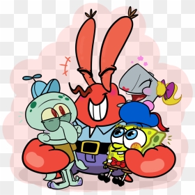 Spongebob Krab Png, Transparent Png - squidward png