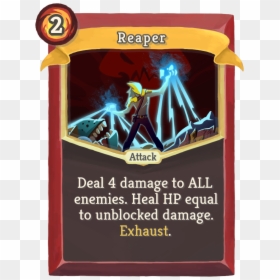 Hand Of Greed Slay The Spire, HD Png Download - reaper png
