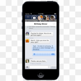 Chat Head For Iphone, HD Png Download - facebook app png