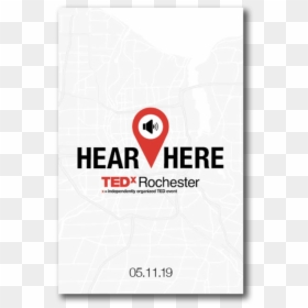 Tedxroc Pdf Cover - Graphic Design, HD Png Download - ted png