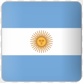 Argentina Flag Icon Png, Transparent Png - square icon png