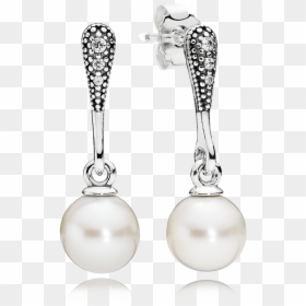 Pandora Pearl Earrings, HD Png Download - square icon png