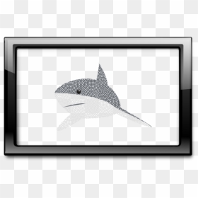 Marlin Clipart Abstract - Black Frame, HD Png Download - marlin png