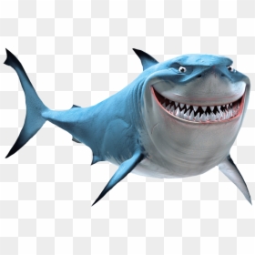 Bruce Great White Shark Marlin - Bruce Finding Nemo Png, Transparent Png - marlin png