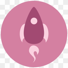 Rocket, Startup, Enthusiasm, Modern, Power, Clip Art - Icon Pink Location Png, Transparent Png - rocket power png