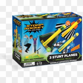 Stomp Rocket Stunt Planes, HD Png Download - rocket power png