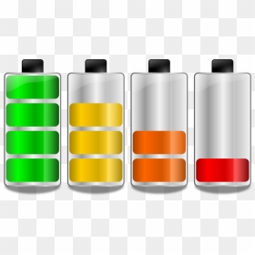 Battery Levels - Levels Clipart, HD Png Download - bateria png