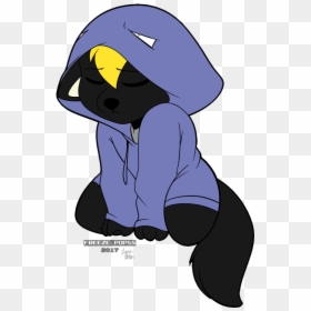 [ych Commission] Windy Muk Hoodie - Cartoon, HD Png Download - muk png