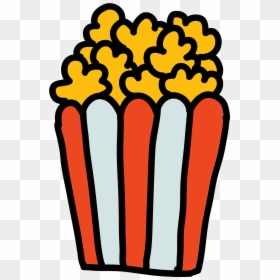 Popcorn Clipart Icon - Pop Corn Fond Png, Transparent Png - popcorn icon png