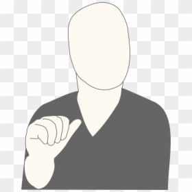 I Do Care Clip Arts - Pointing At Self Png, Transparent Png - faceless png