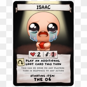 Isaac - Binding Of Isaac Four Souls Characters, HD Png Download - isaac png