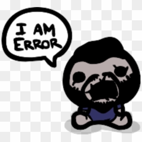 I Am Error - Am Error Isaac, HD Png Download - isaac png