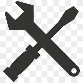 Screwdriver And Wrench Icon, HD Png Download - tech icon png