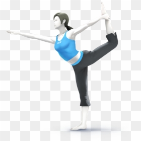 Female Trainer Cg Art - Wii Fit Trainer Male And Female, HD Png Download - trainer png