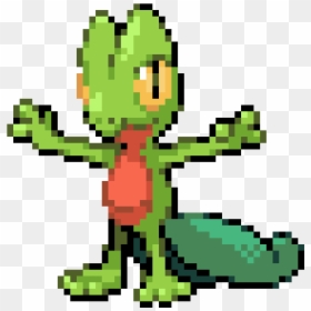 Transparent Treecko Png - Pokemon Emerald Treecko Sprite, Png Download - pokemon png sprites