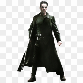Keanu Reeves Matrix Outfit, HD Png Download - lord gaben png