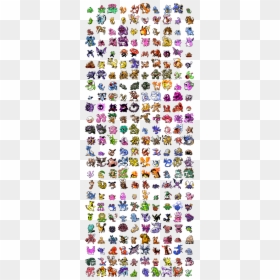 Seal Script Radicals, HD Png Download - pokemon png sprites