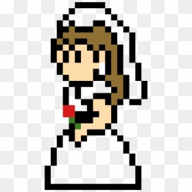 Mario Peach Married Pixel , Png Download - Princess Toadstool 8 Bit, Transparent Png - married png