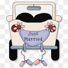 Photo By Selmabuenoaltran Minus - Just Married Auto Png, Transparent Png - married png