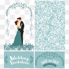 Bridegroom Invitation Card Wedding Free Download Image - Card Wedding Template Free, HD Png Download - married png