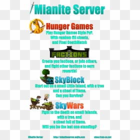 Faction Bukkit, HD Png Download - skywars png