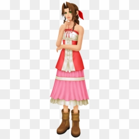 Index Of /kingdom Hearts Ii/renders/hollow Bastion - Aerith Gainsborough Kingdom Hearts, HD Png Download - aerith png