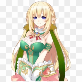Lady Vert - Vert Hyperdimension Neptunia, HD Png Download - neptunia png