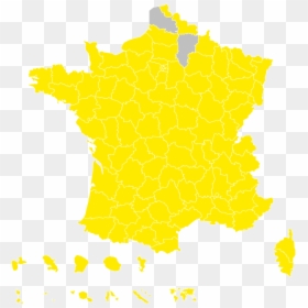 French Election Results 2019, HD Png Download - france map png