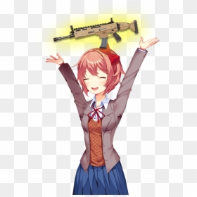 Doki Doki Discord Emoji, HD Png Download - aerith png