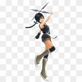 Yuffie Khii - Yuffie From Kingdom Hearts, HD Png Download - aerith png