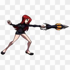 Skullgirls Wiki - Parasoul Skullgirls Png, Transparent Png - skullgirls png