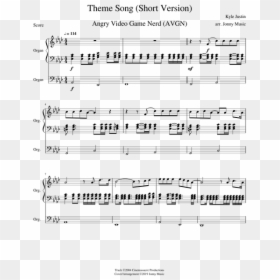 Time To Love October Piano Notes, HD Png Download - avgn png