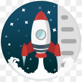 Rocket, HD Png Download - notes icon png