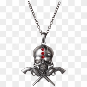 Skull Necklace Png - Necklace, Transparent Png - gunslinger png
