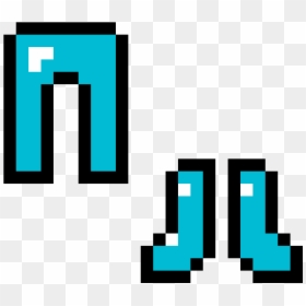 Minecraft Boots Png, Transparent Png - minecraft diamond block png