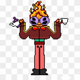 Underswap Grillby, HD Png Download - muffet png