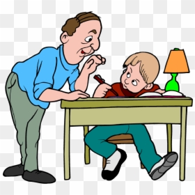 Creative Mortification - Getting Help On Homework, HD Png Download - uncle grandpa png