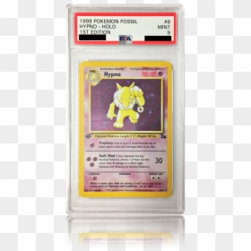 Psa 9 1st Edition Hypno 8/62 - Attack Of The Pokemon Hypno, HD Png Download - drowzee png